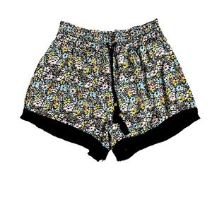 No Boundaries Floral Sleep Shorts XL
